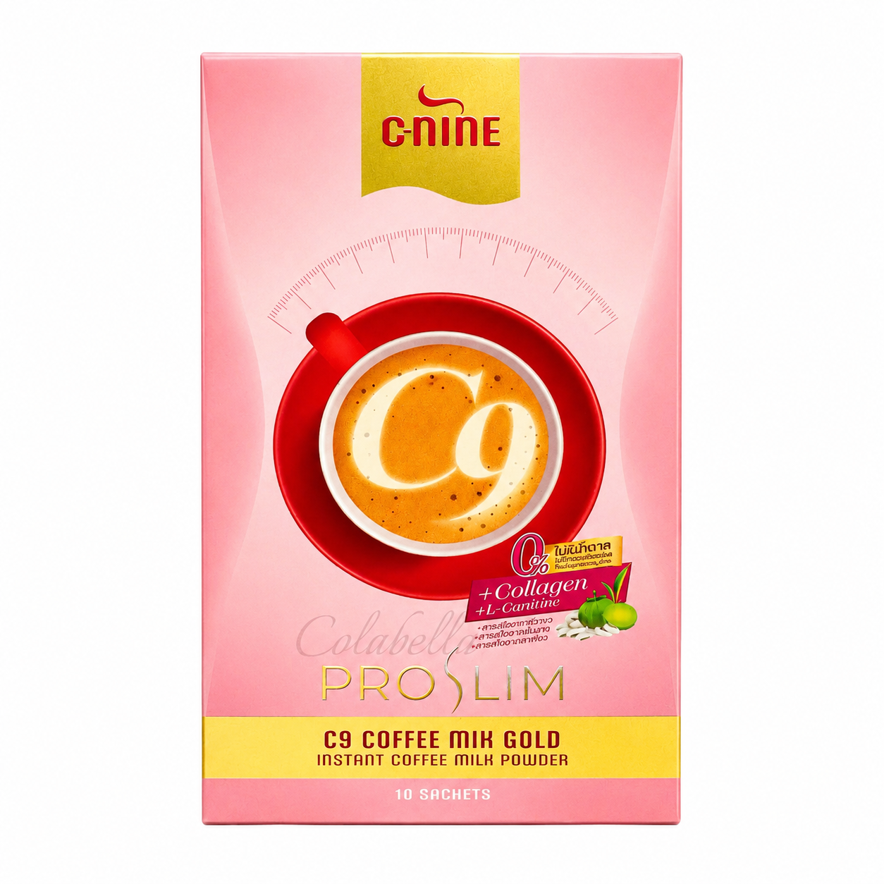 C-Nine Pro Slim Coffee Mix Gold | Premium Weight Management Coffee