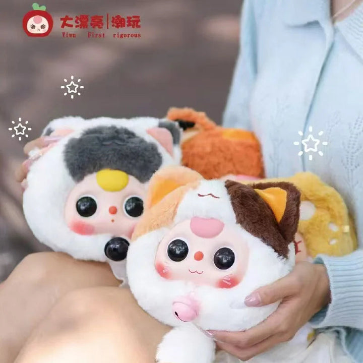 Baby Three Lucky Cat Zipper Bag Blindbox