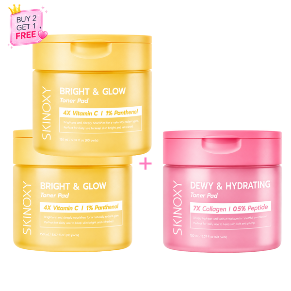 Special!! Skinoxy Toner Pad Bright & Glow & Dewy & Hydrating