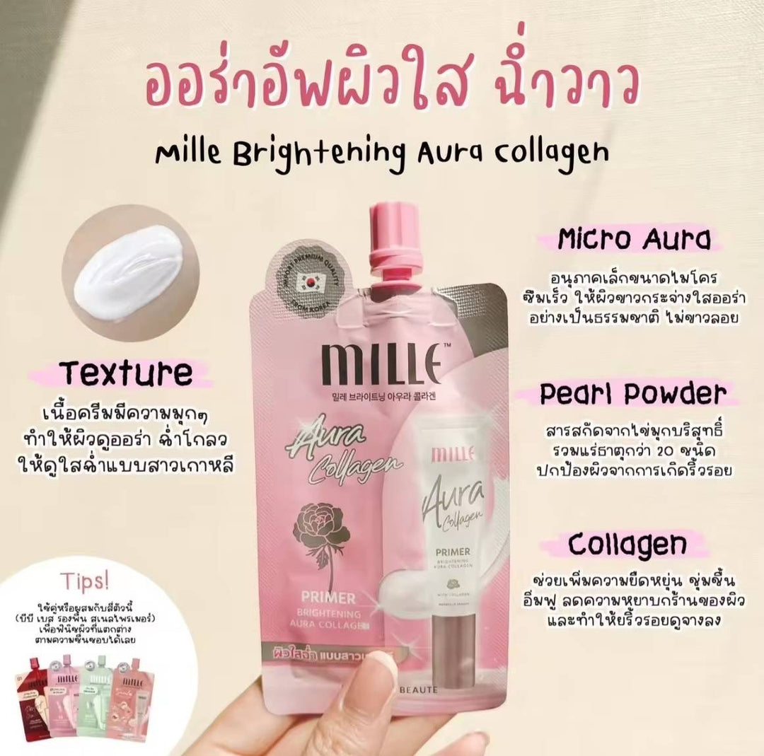 Mille Brightening Aura Collagen Primer