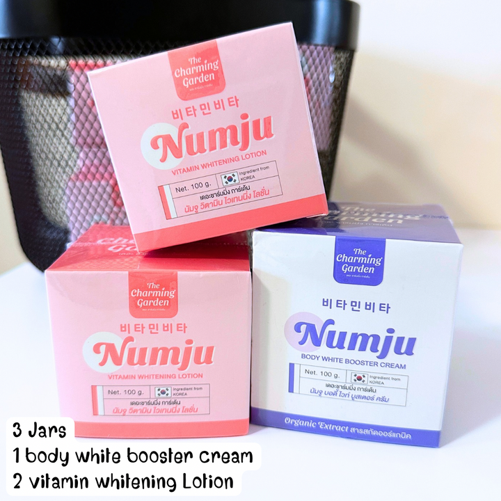 Numju Whitening Lotion/ Numju White Booster Cream