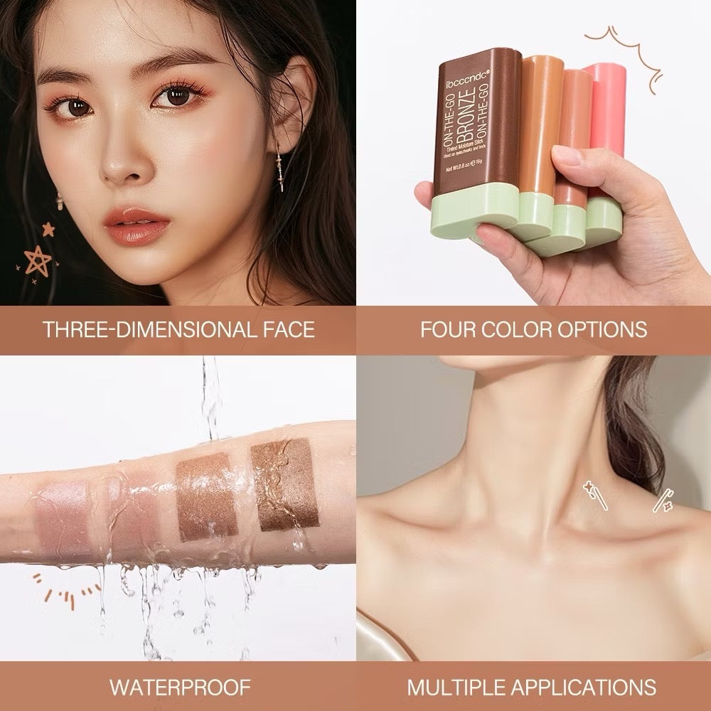 Ibcccndc บลัชออน เนื้อครีม เกลี่ยง่าย เม็ดสีชัด