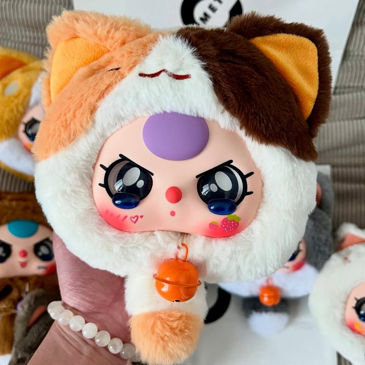 Baby Three Lucky Cat Zipper Bag Blindbox