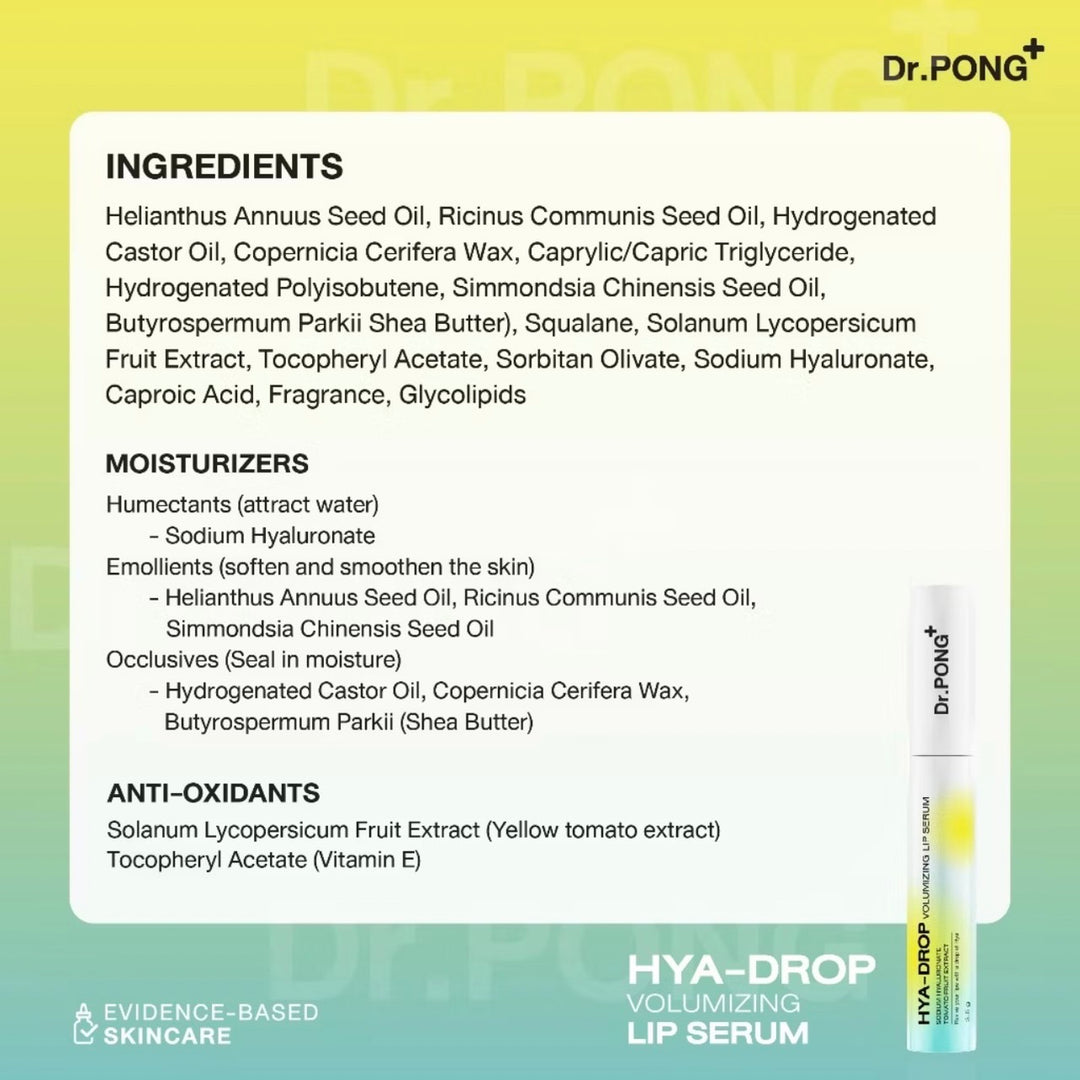 Dr.PONG hya-drop volumizing lip serum
