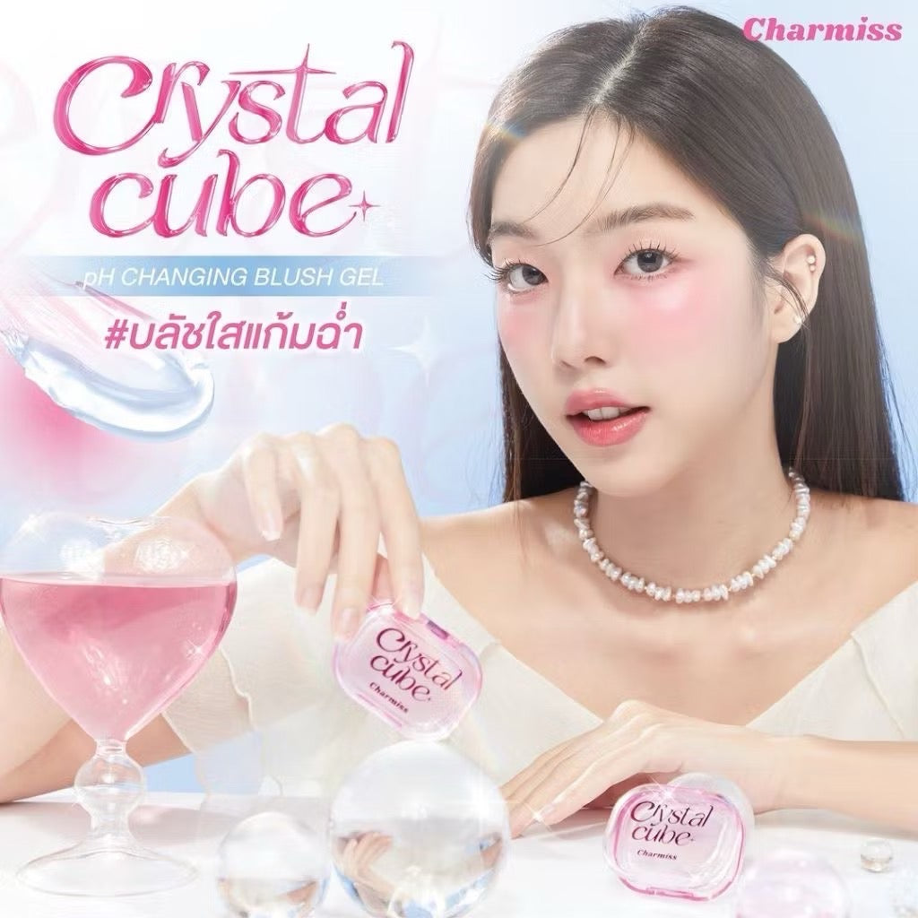 Crystal Clear Blush that changes color with your PH