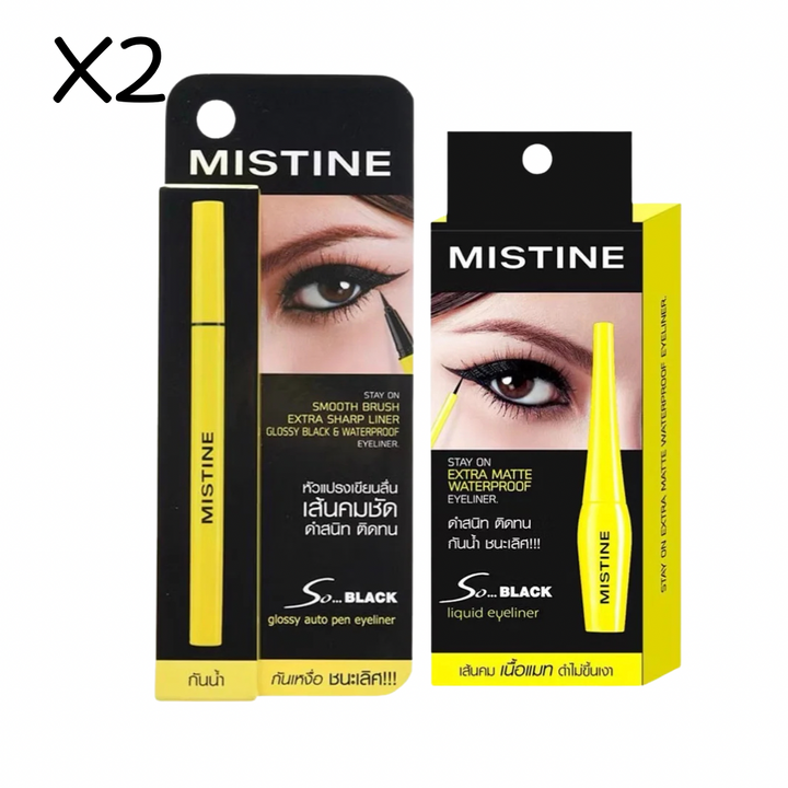 Mistine So Black Matte + Liquid Duo Deal