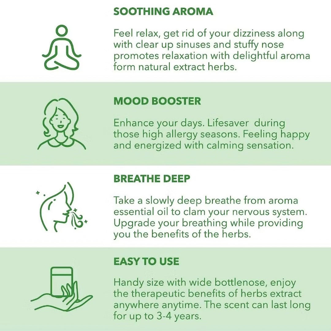 HONGTHAI Traditional Thai Herbal Inhaler-หงส์ไทย