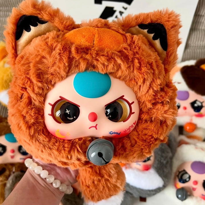 Baby Three Lucky Cat Zipper Bag Blindbox