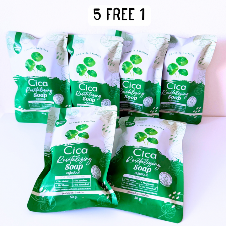 The Charming Garden Cica Soap สบู่ใบบัวบก ออแกนิค