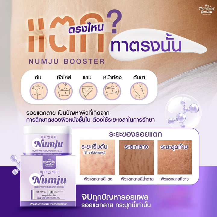 NUMJU Body White Booster Cream / 2 PCS