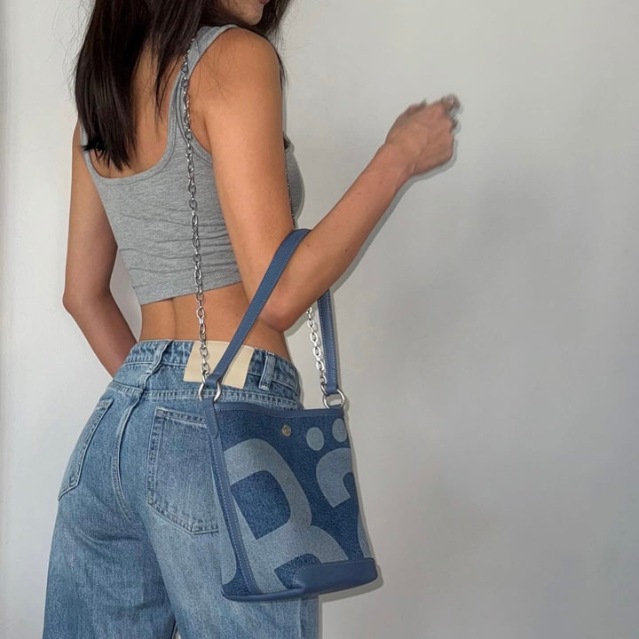 Rally The Bag Mini Denim