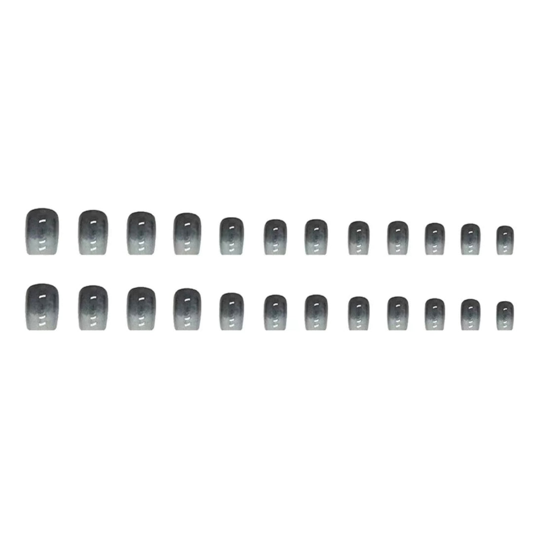 Transform Your Nails with 24pcs + 1 pc Jelly Gule L234