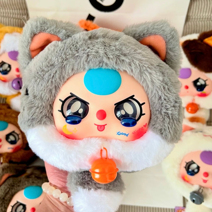 Baby Three Lucky Cat Zipper Bag Blindbox