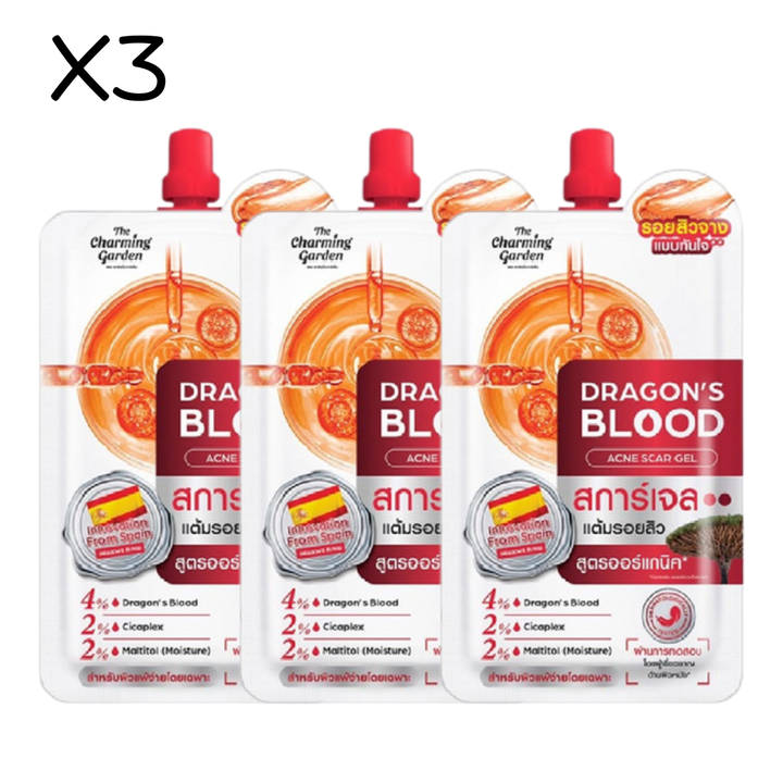 The Charming Garden Dragon's Blood Acne Scar / 3 Sachets