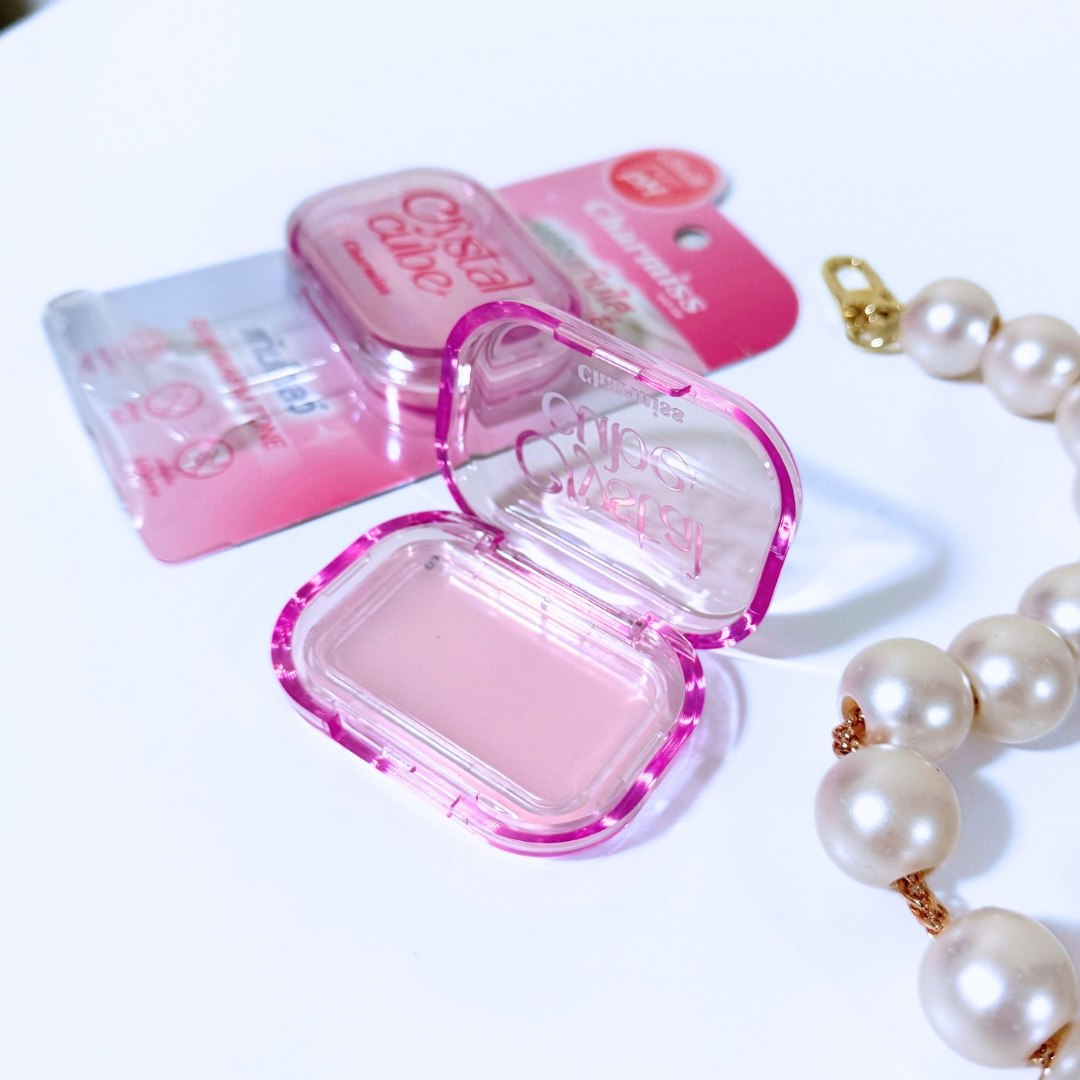 Crystal Clear Blush that changes color with your PH