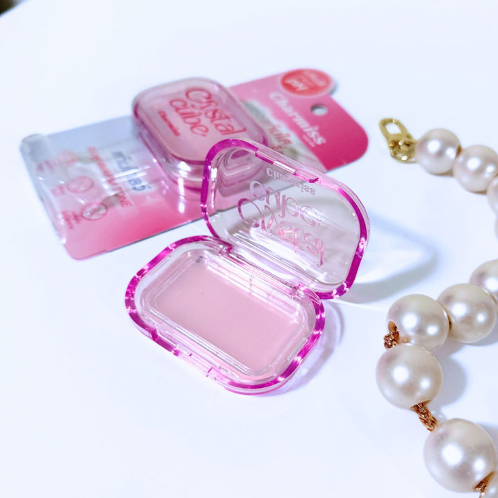 Crystal Clear Blush that changes color with your PH
