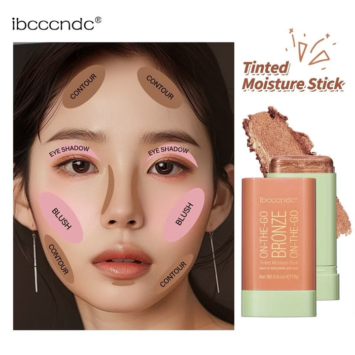Ibcccndc บลัชออน เนื้อครีม เกลี่ยง่าย เม็ดสีชัด