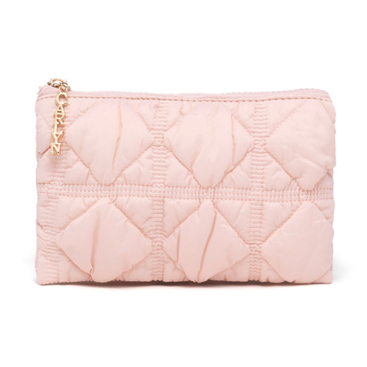 Carlyn Soft Pouch in Pale Pink