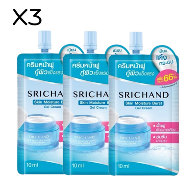Srichand skin moisture burst gel cream / 3 Sachets