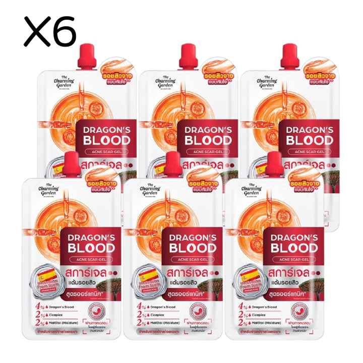 The Charming Garden Dragon's Blood Acne Scar / 6 Sachets