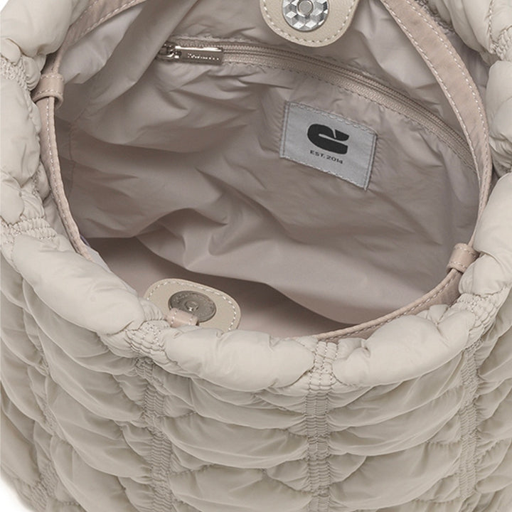Carlyn Clover Backpack in Spring Gray