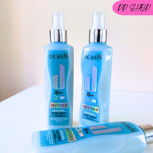 Dcash Defender 3D Extra Shine Keratin Moisture Hair Spray 200ml.