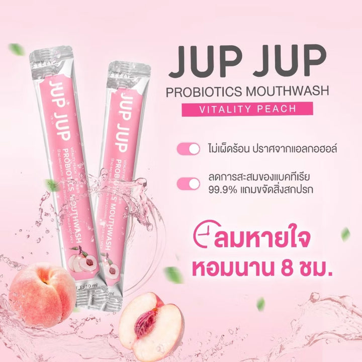 JUP JUP Probiotics Mouthwash (Peach/Peppermint/Grapefruit)