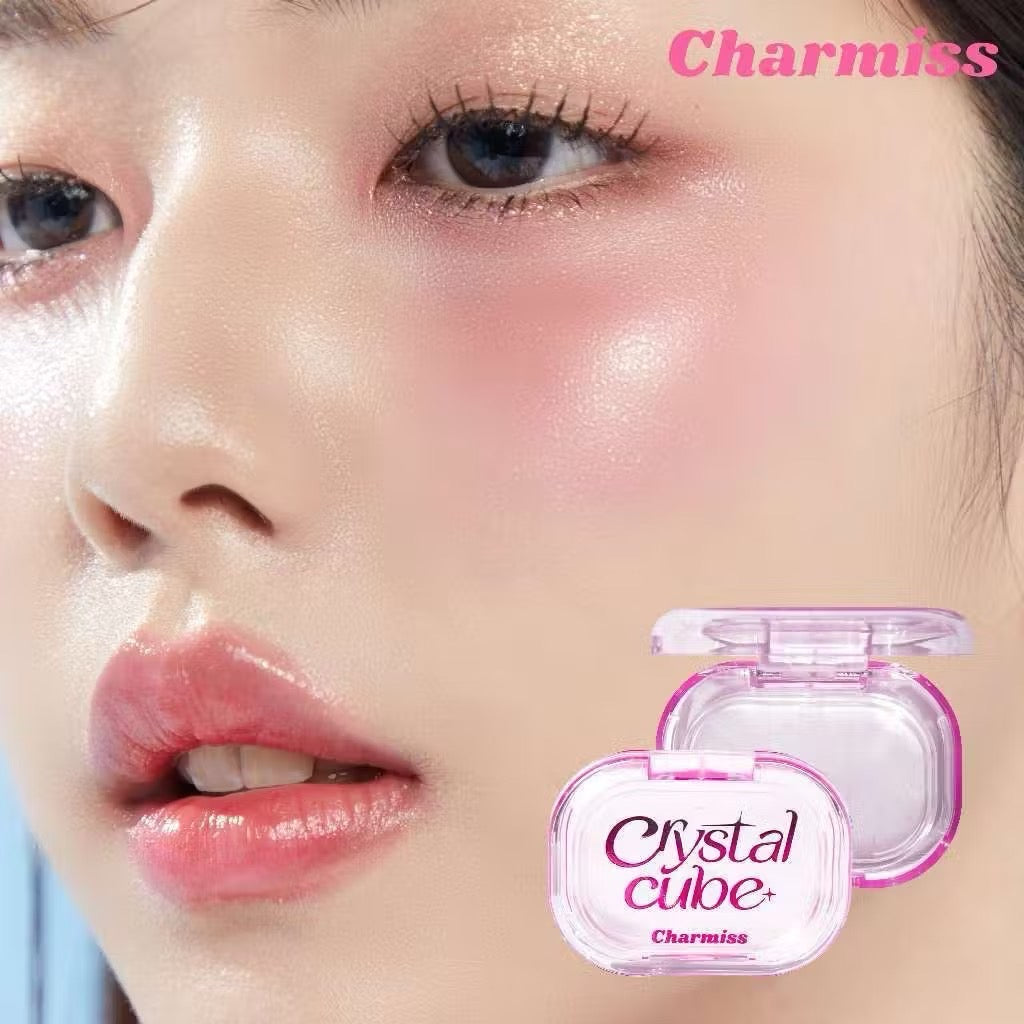 Crystal Clear Blush that changes color with your PH