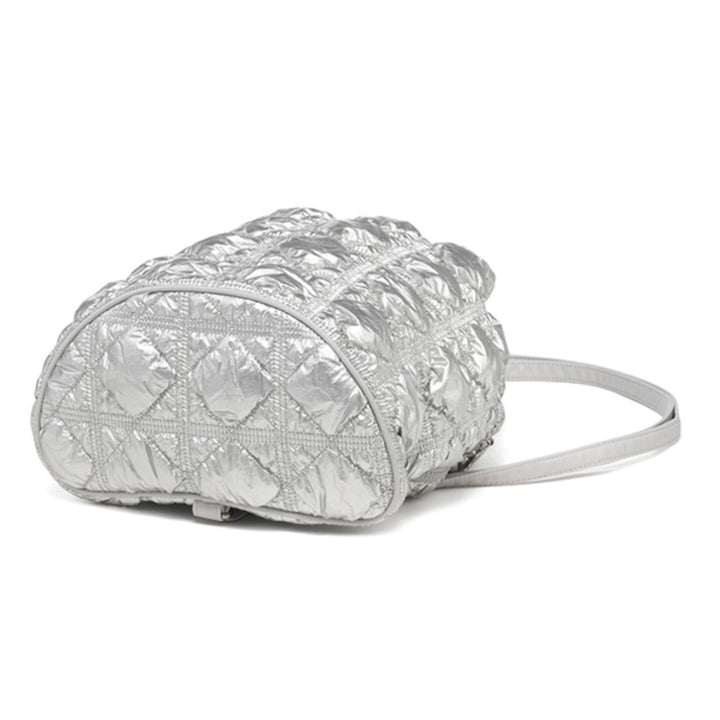 Carlyn Clover Backpack in Silver