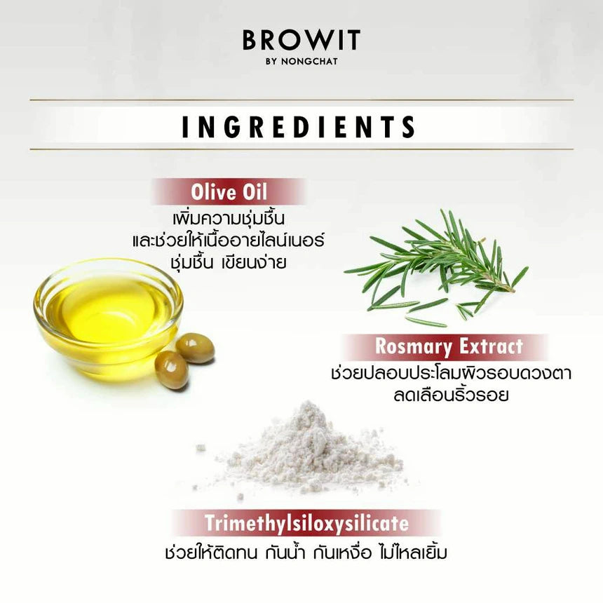 BROWIT BY NONGLCHAT - Chef Gel Eyeliner #02 Truffle Soup