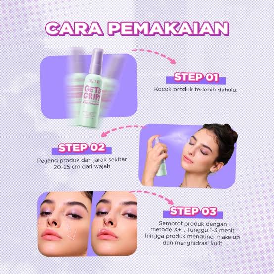 Dazzle Me Get A Grip Makeup Setting Acne Soothing