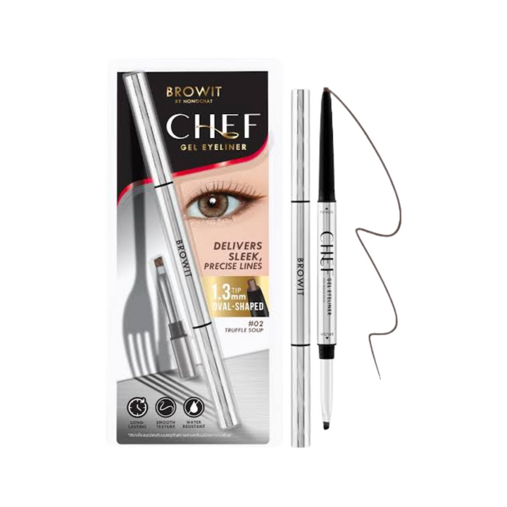 BROWIT BY NONGLCHAT - Chef Gel Eyeliner #02 Truffle Soup