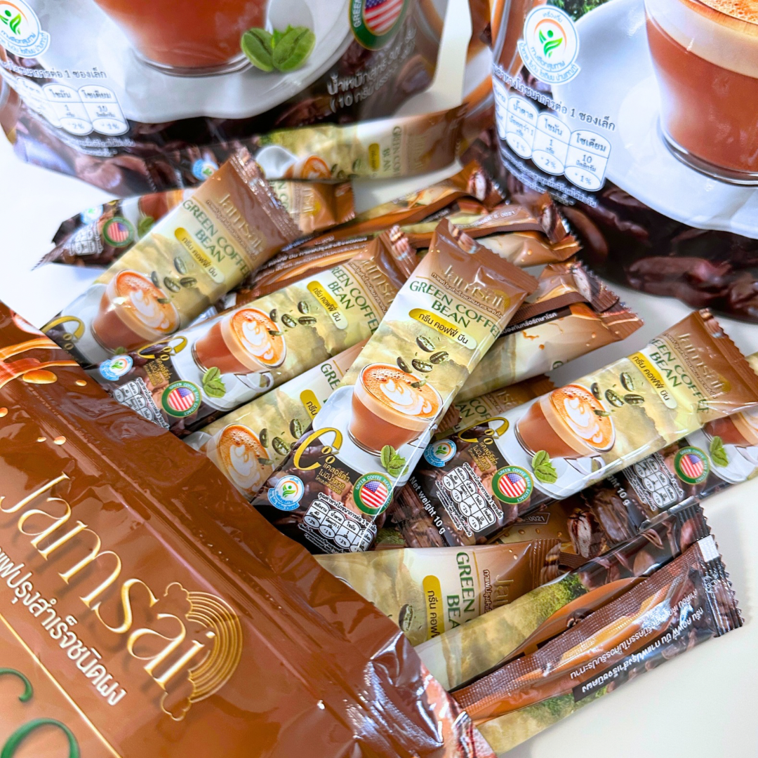 Jamsai Green Bean Coffee 3in1 Weight Control