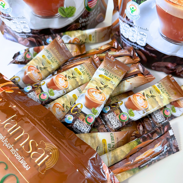 Jamsai Green Bean Coffee 3in1 Weight Control