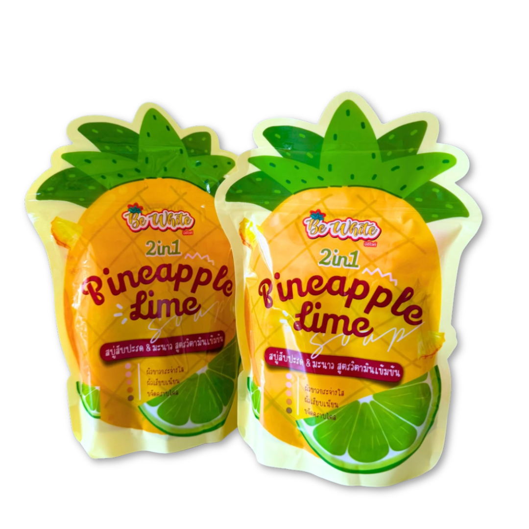 Soap Be White 2 in 1 Pineapple & Lime