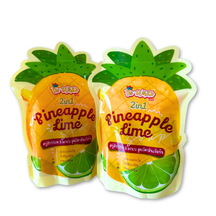 Soap Be White 2 in 1 Pineapple & Lime
