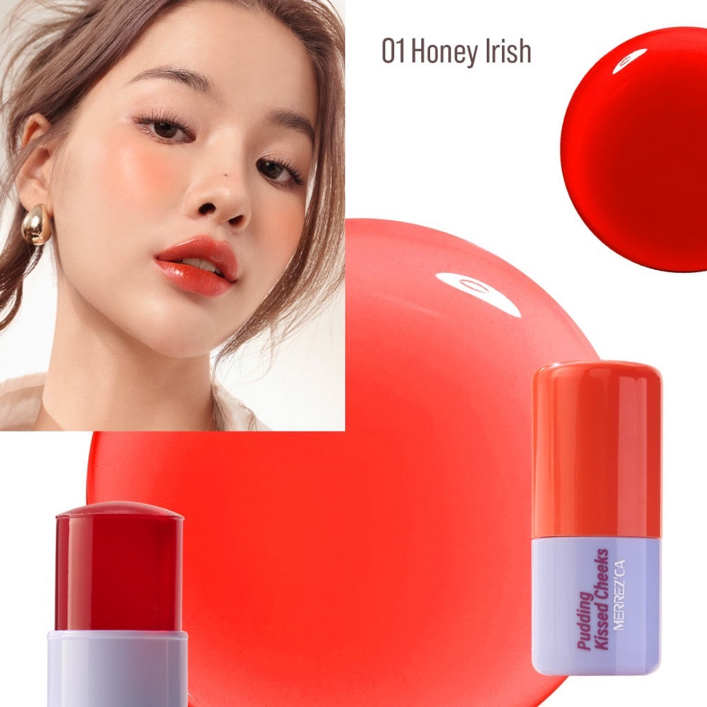 Merrezca Pudding Kissed Cheeks Blush Stick