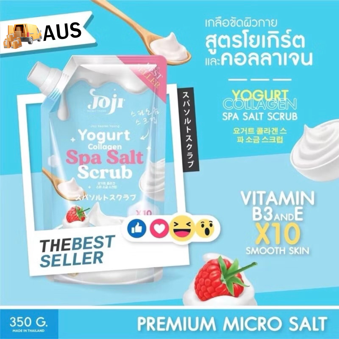 JOJI SPA SALT SCRUB/ SMOOTHING & GLOWING
