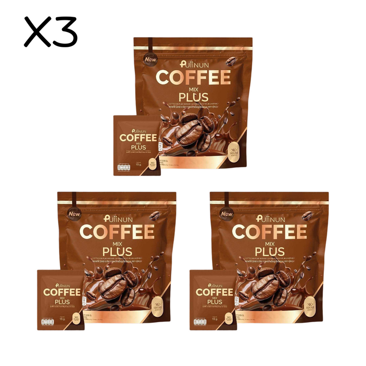 Puiinun Coffee Mix Plus / 3 PACKS