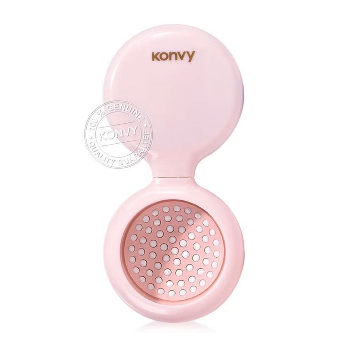 Foldable Hair Brush with Built-in Mirror-หวีแปรงพับพร้อมกระจกในตัว