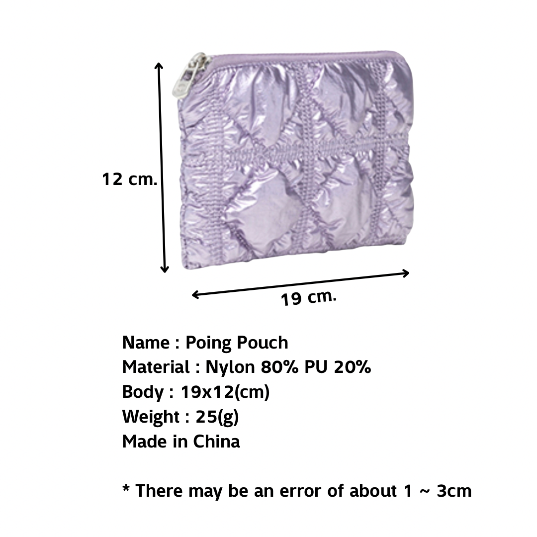 Carlyn Poing Pouch in Lavender