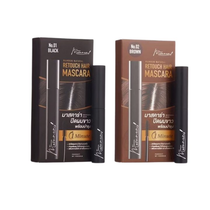 Veedaa Mamnun Natural Retouch Hair Mascara / Cover Gray Hair