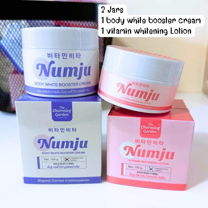 Numju Whitening Lotion/ Numju White Booster Cream