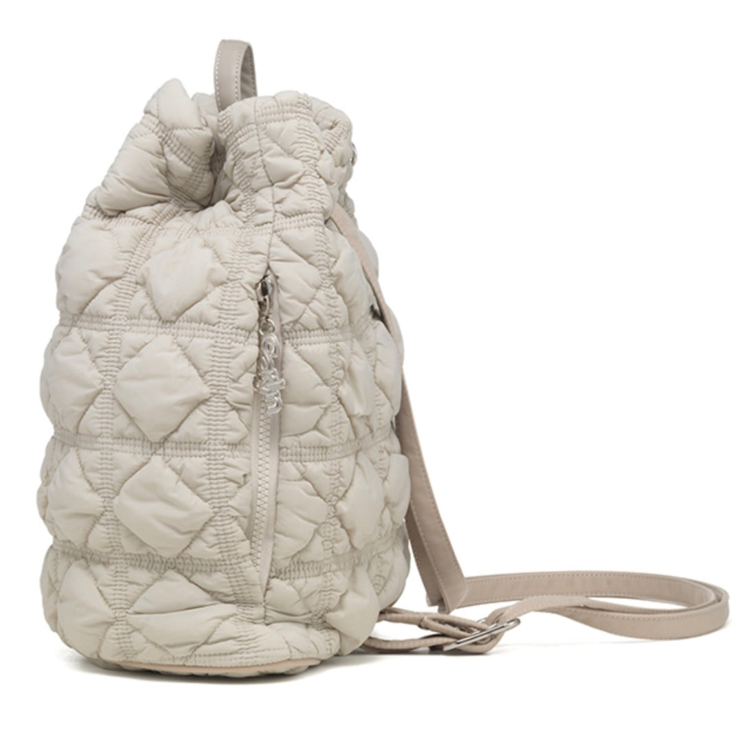 Carlyn Clover Backpack in Spring Gray