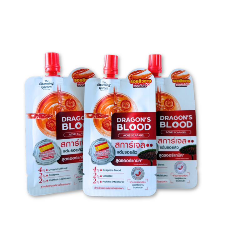 The Charming Garden Dragon's Blood Acne Scar 7g. (6 Sachets)