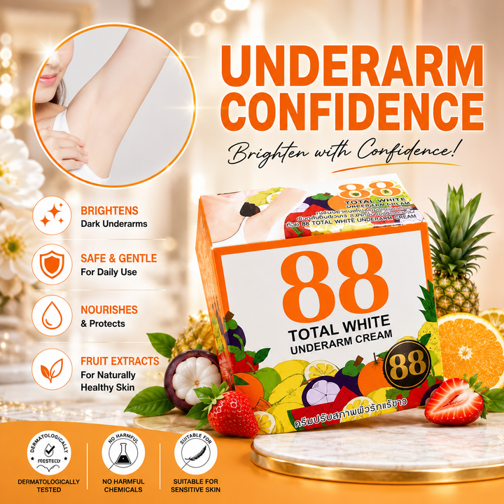 88 Total White Underarm Cream