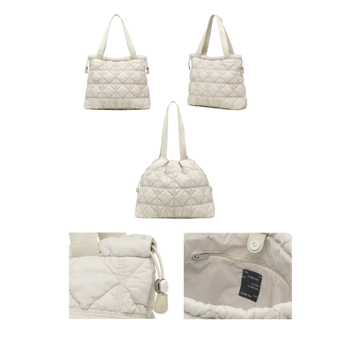 Carlyn Weekender in Spring Gray