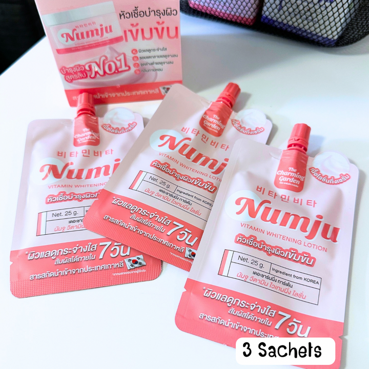 Numju Whitening Lotion/ Numju White Booster Cream