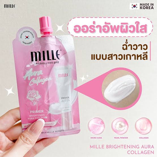 Mille Brightening Aura Collagen Primer
