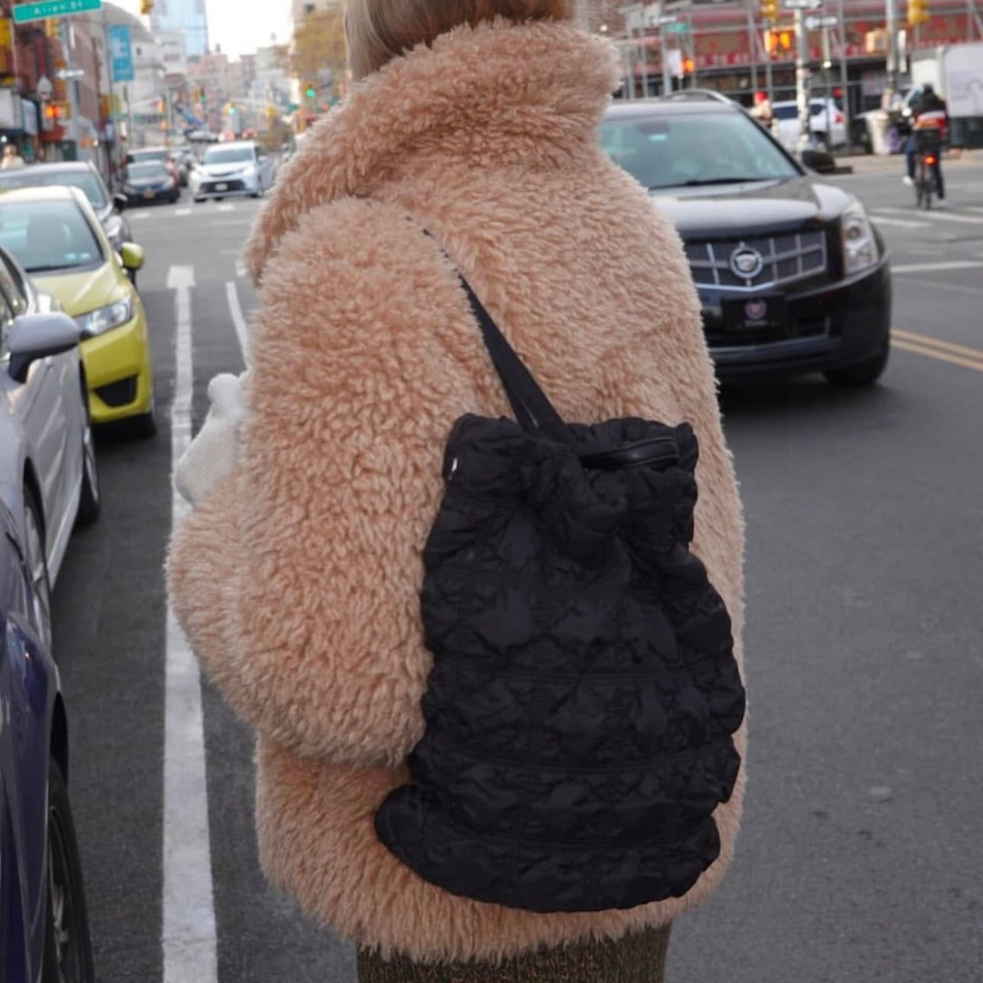 Carlyn Clover Backpack in Black